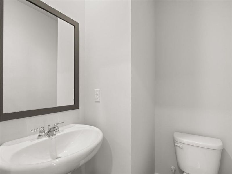 Furnished interior view inside a new home in Oaks at Cedar Grove, Fairburn (Image 14).