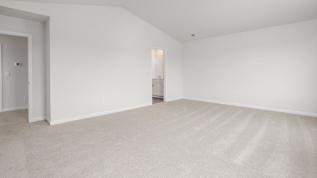 Representative unfurnished interior of a home built from the Kyle by D.R. Horton in Foxtail, Yadkinville (Image 29).