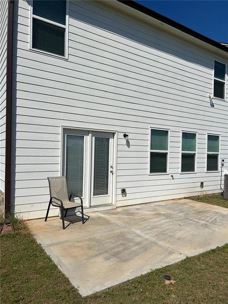 Exterior details and patio area of a home in , Dawsonville (Image 4). Exterior details and patio area of a home in , Dawsonville (Image 4).