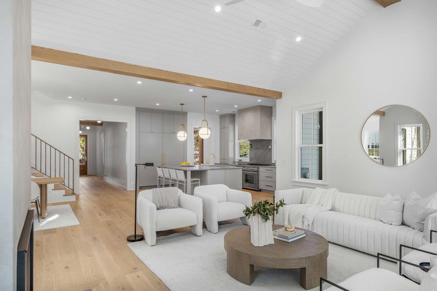 Furnished interior view inside a new home in , Mount Pleasant (Image 16).