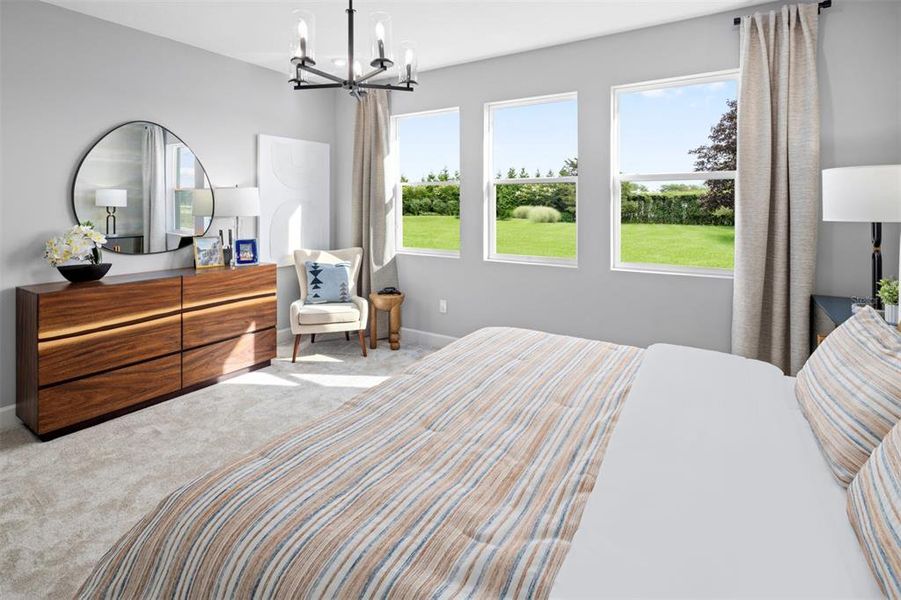 Furnished interior view inside a new home in Meadowlark Landing, Apopka (Image 20). Furnished interior view inside a new home in Meadowlark Landing, Apopka (Image 20).