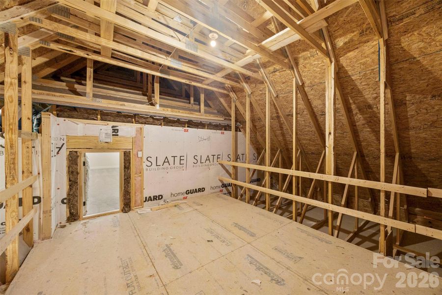 In-progress construction of a new home in , Gastonia, NC (Image 43).
