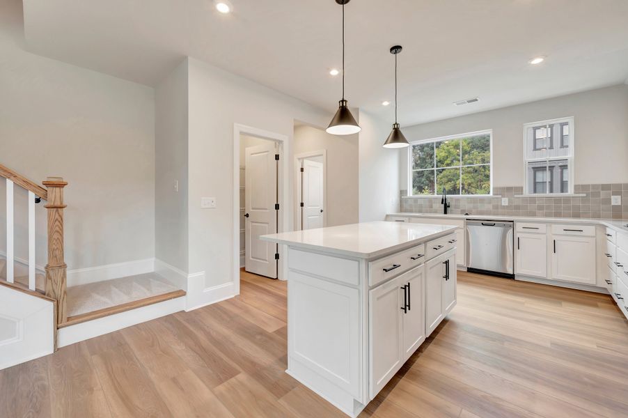 Furnished interior view inside a new home in Old Town Village, Waxhaw (Image 10).