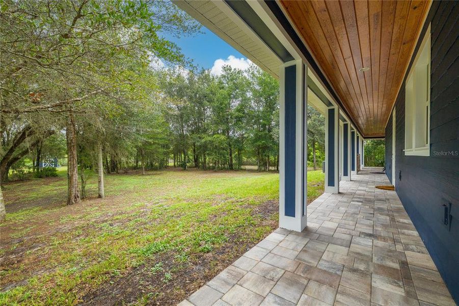 Exterior details and patio area of a home in , Brooksville (Image 30). Exterior details and patio area of a home in , Brooksville (Image 30).