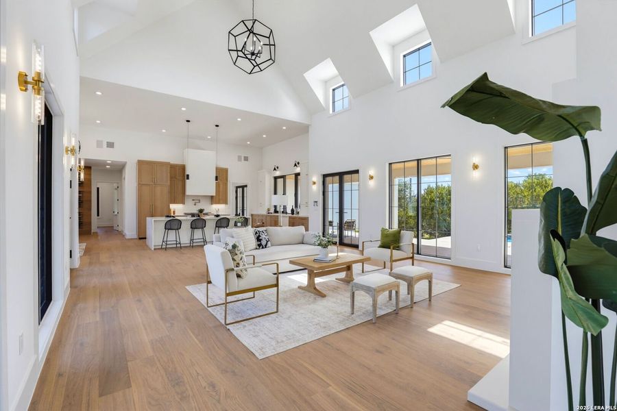 Furnished interior view inside a new home in , San Antonio (Image 16).