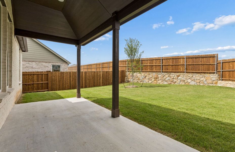 Representative exterior details of a home built from the Azle by Pulte Homes in Wilson Creek Meadows, Celina (Image 4).