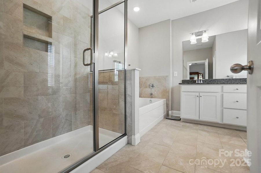 Furnished interior view inside a new home in , Monroe (Image 41).