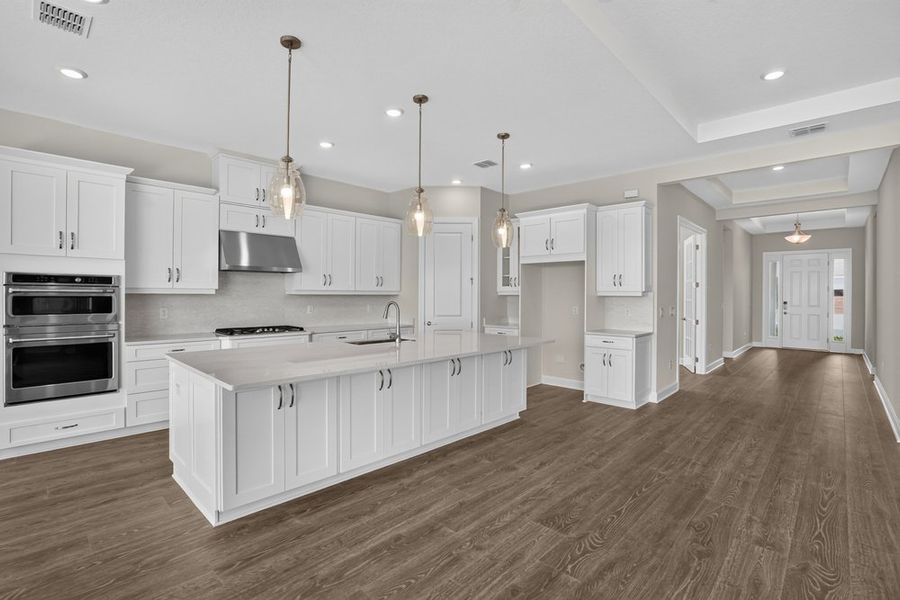 Furnished interior view inside a new home in Coasterra Community Group Page, Palmetto (Image 6).