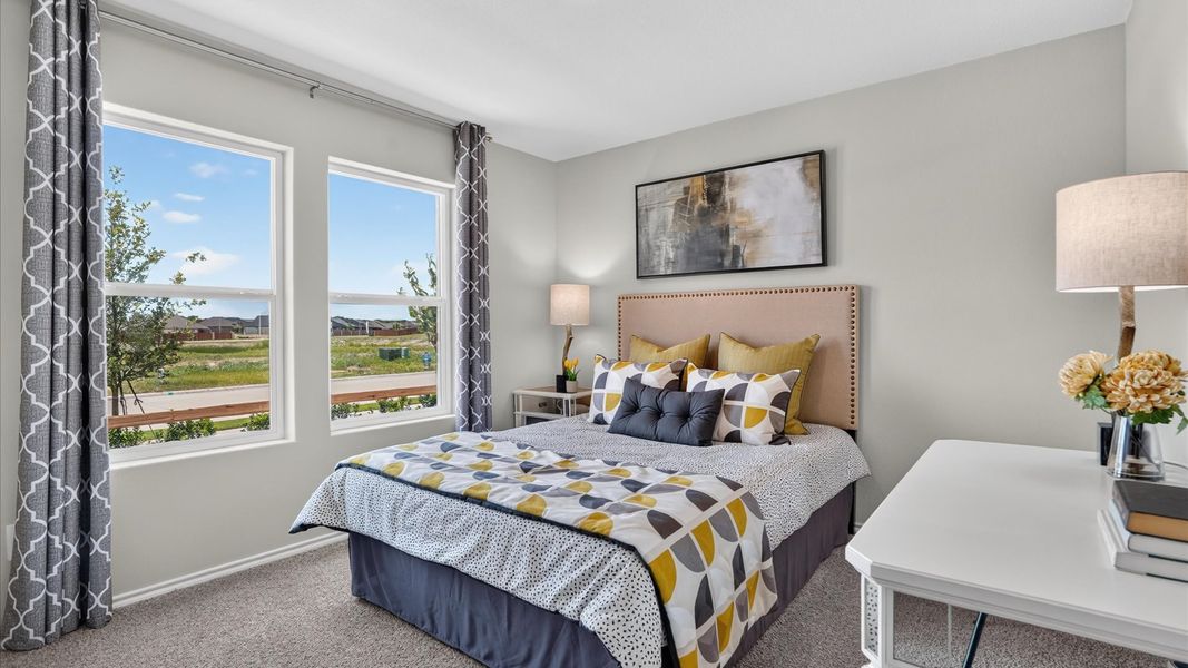 Furnished interior view inside a new home in Townes Landing, Fort Worth (Image 31).