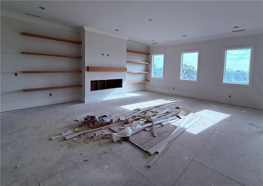 In-progress construction of a new home in , Buford, GA (Image 12).