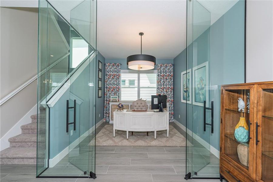 Furnished interior view inside a new home in , San Antonio (Image 30).
