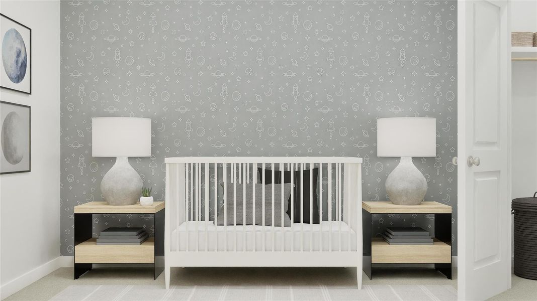 Furnished interior view inside a new home in Ashland, Angleton (Image 10).