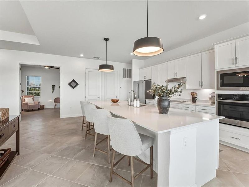 Furnished interior view inside a new home in , Englewood (Image 20).