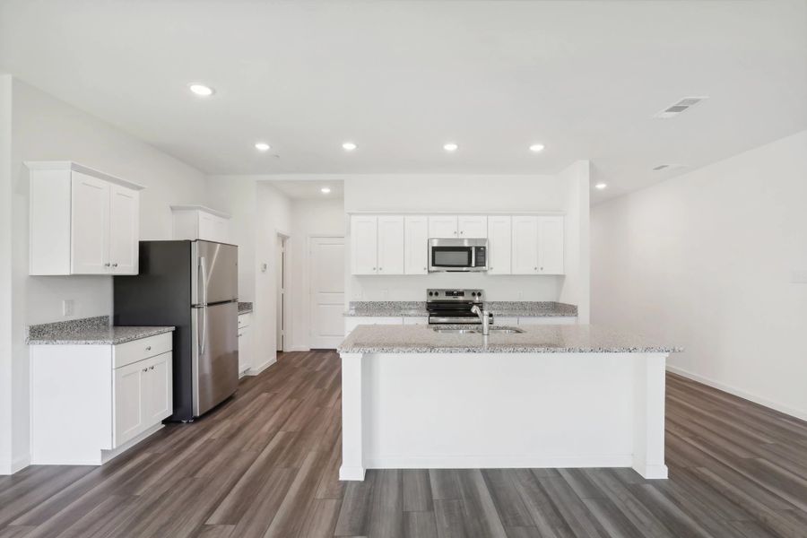 Representative furnished interior of a home built from the Orbit by Starlight Homes in Coyote Meadows, Anna (Image 9).