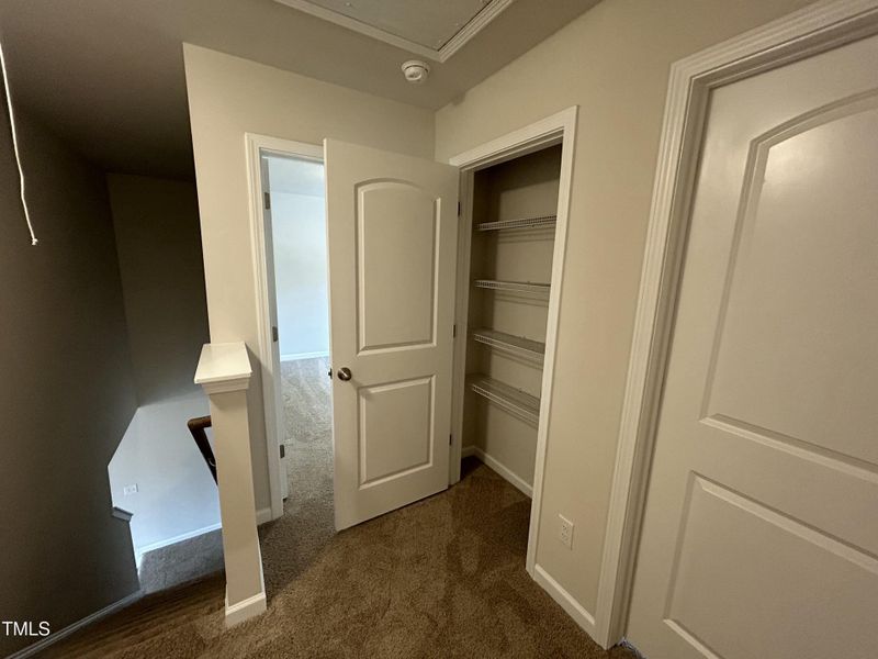 Upstairs Hall closet