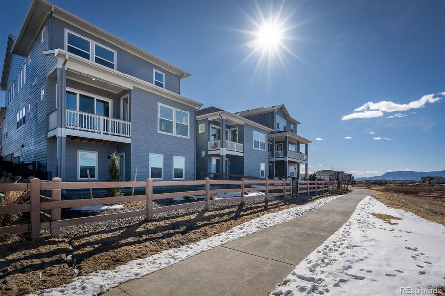 Image 37 of a home in Revel Crossing at Wolf Ranch - The Panorama Collection.