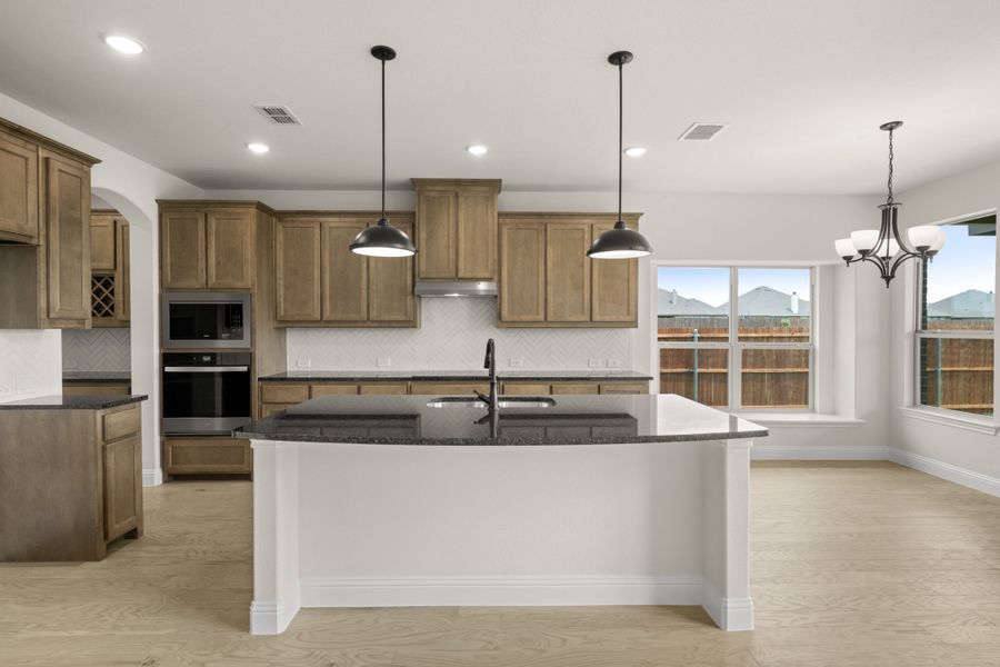 Furnished interior view inside a new home in Mockingbird Hills, Joshua (Image 16).