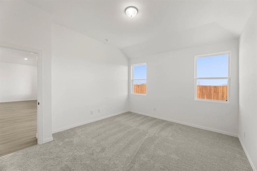 Spacious, unfurnished interior of a new home in Coyote Meadows 50s, Anna (Image 15). Spacious, unfurnished interior of a new home in Coyote Meadows 50s, Anna (Image 15).