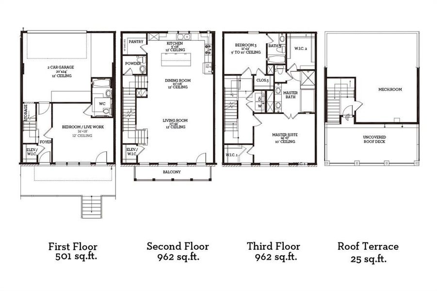 View of floor plan / room layout