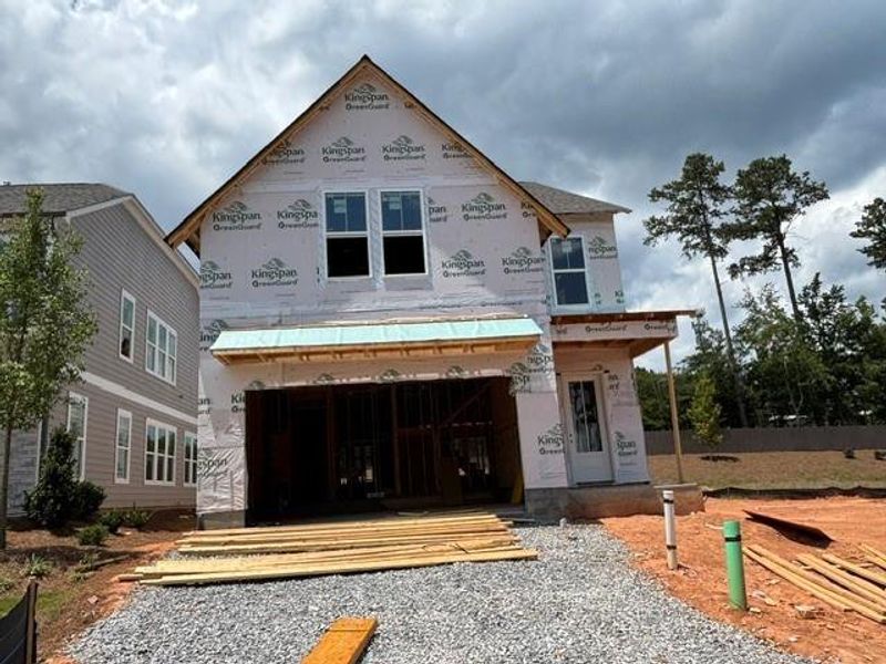 In-progress construction of a new home in Legacy Downs, Canton, GA (Image 28).