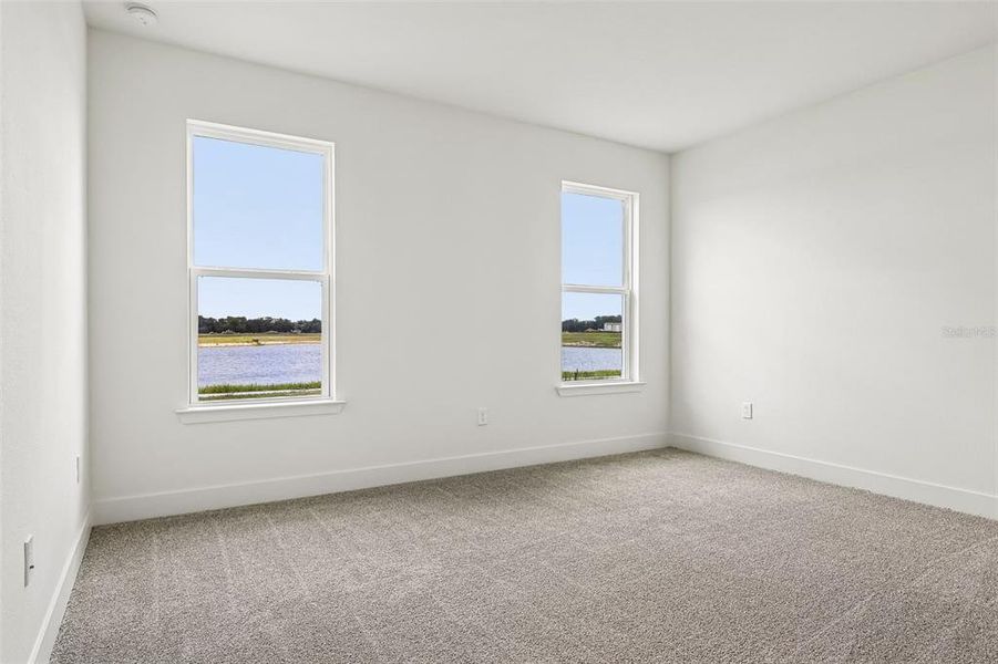 Spacious, unfurnished interior of a new home in Lakeside at Satilla, St. Cloud (Image 19).