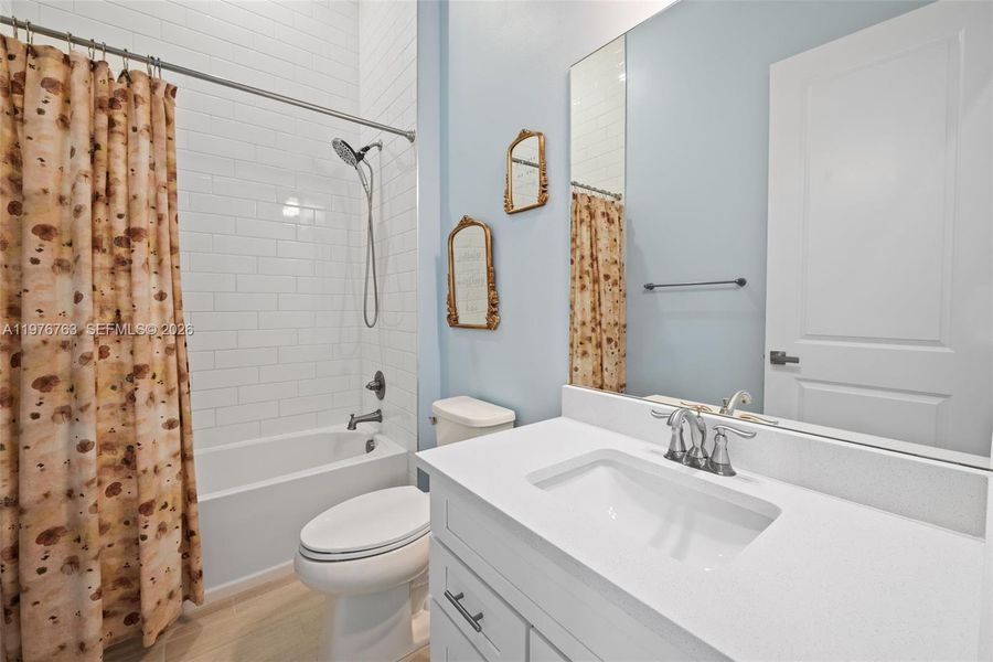 Furnished interior view inside a new home in , Parkland (Image 15).