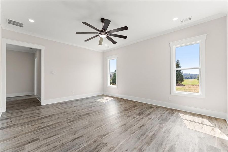 Spacious, unfurnished interior of a new home in , Dawsonville (Image 40).