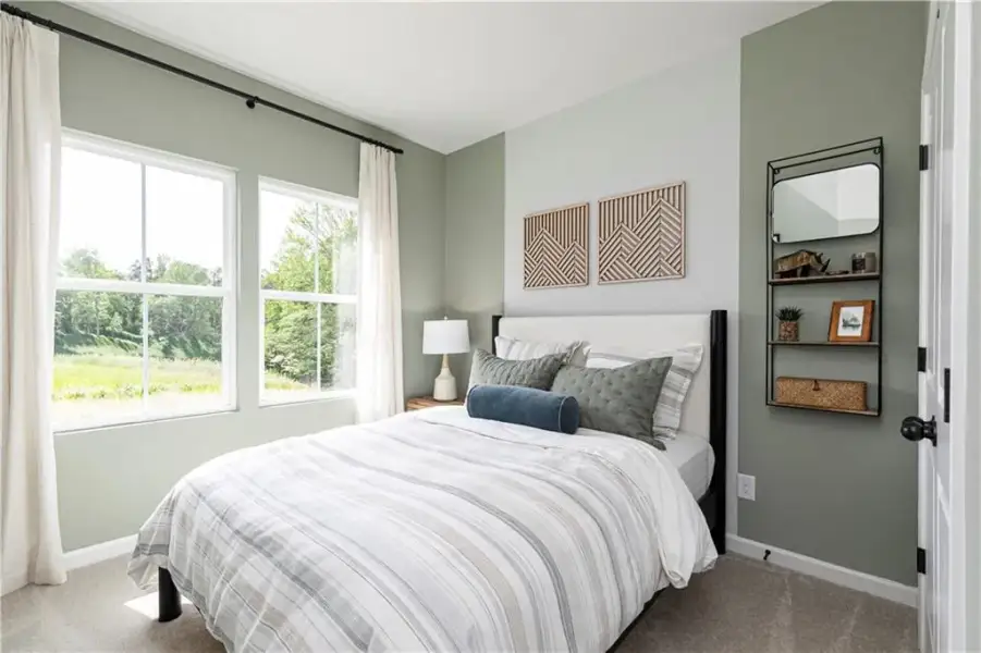 Furnished interior view inside a new home in , Powder Springs (Image 20).