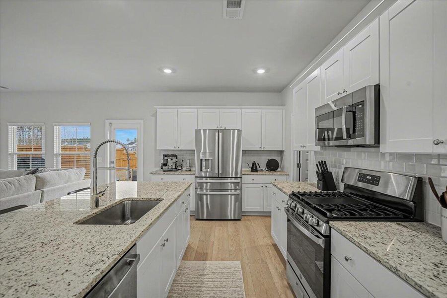 Furnished interior view inside a new home in Heron's Walk at Summers Corner, Summerville (Image 10).