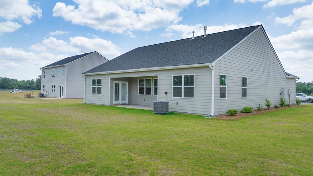 Front exterior of a new home in Chukker Creek Landing, Aiken, SC, highlighting curb appeal (Image 2).