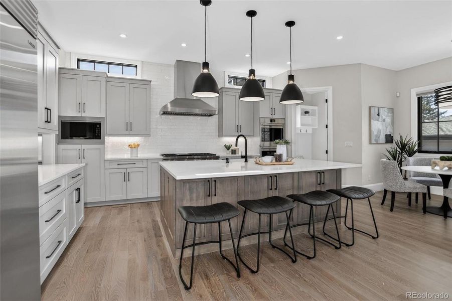 Kitchen on Main Floor