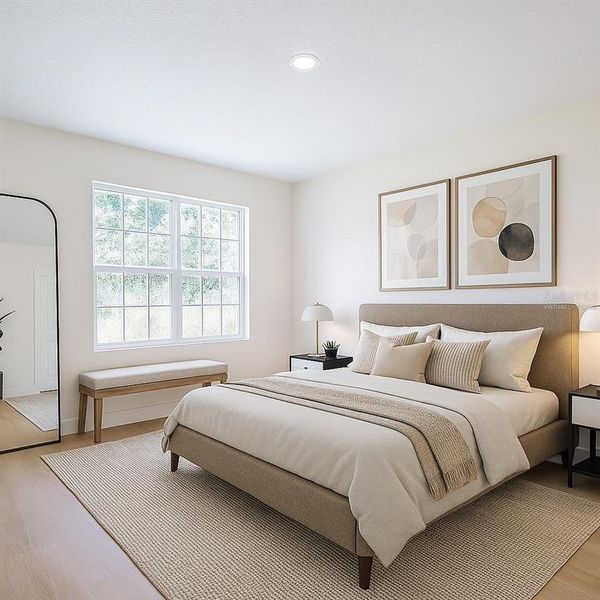 Furnished interior view inside a new home in , Sebring (Image 9).