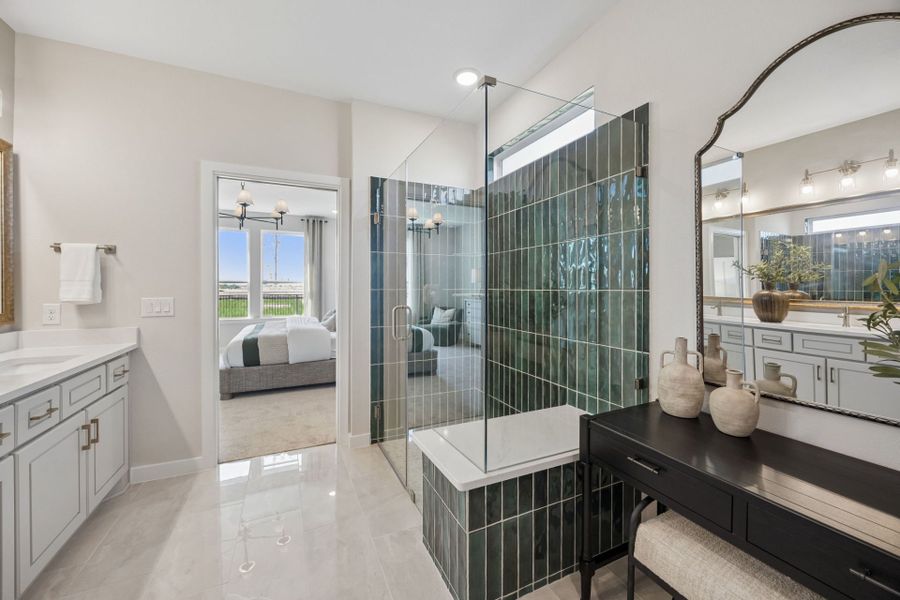 Representative furnished interior of a home built from the Mystique by Del Webb in Del Webb Bridgeland, Cypress (Image 14).