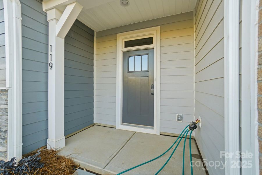 Exterior details and patio area of a home in , Waxhaw (Image 17).