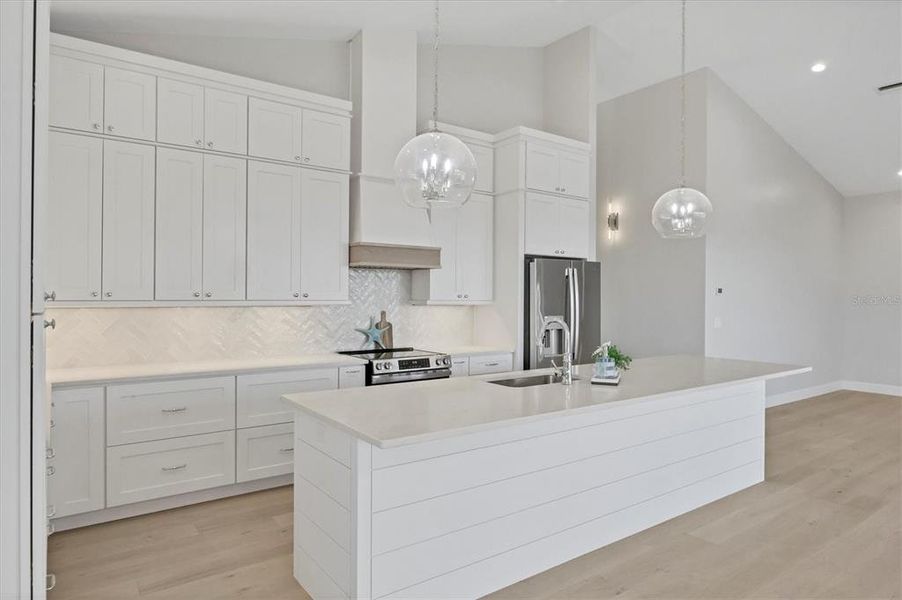 Furnished interior view inside a new home in , Englewood (Image 12).