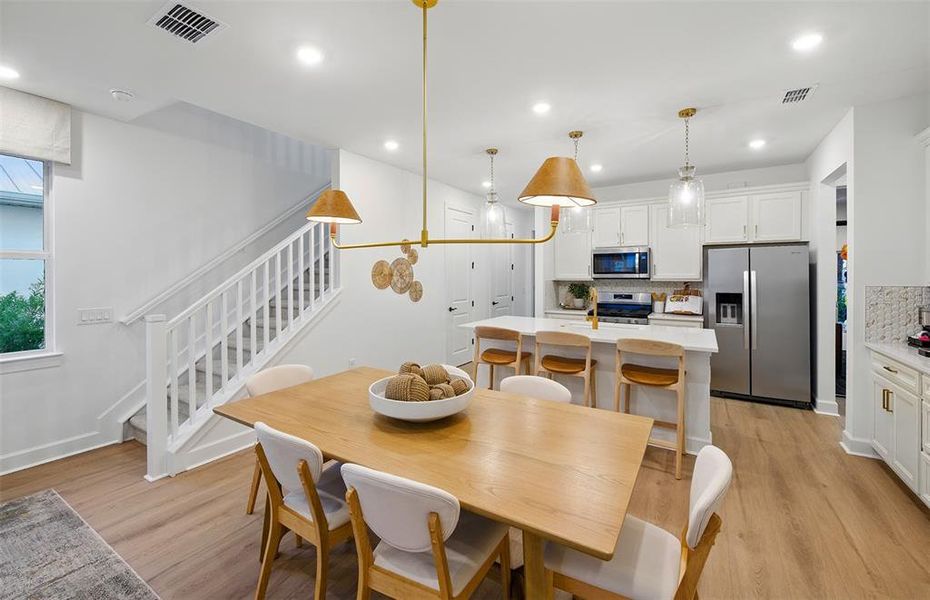 Furnished interior view inside a new home in Lakeview Estates, Palm Coast (Image 12).