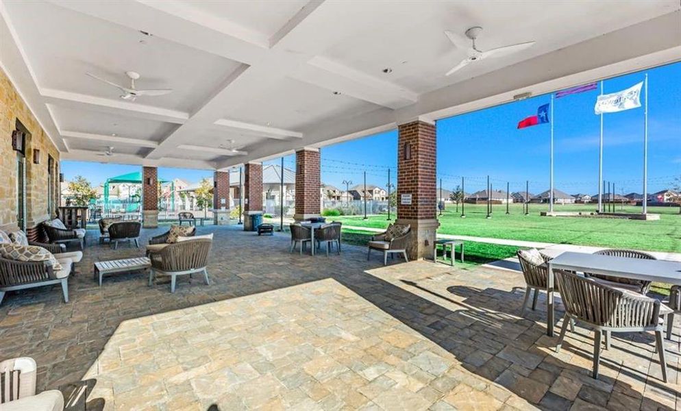 Gateway Parks Outdoor Lounge Area