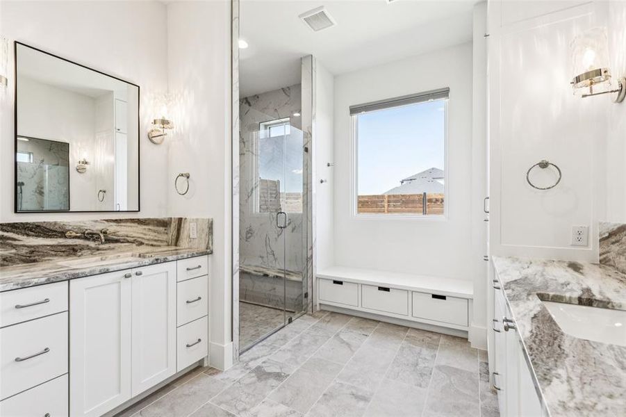 Furnished interior view inside a new home in , Midlothian (Image 4).