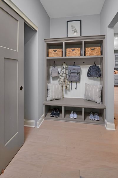 Representative furnished interior of a home built from the Clay by Fischer Homes in Leeland Farms, Fuquay Varina (Image 37).