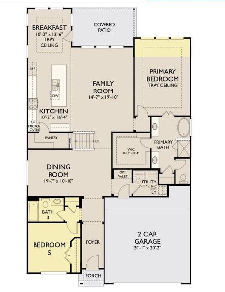 The Katy Floor Plan