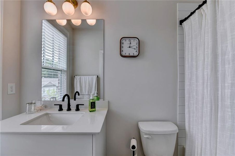 Furnished interior view inside a new home in , Alpharetta (Image 62).