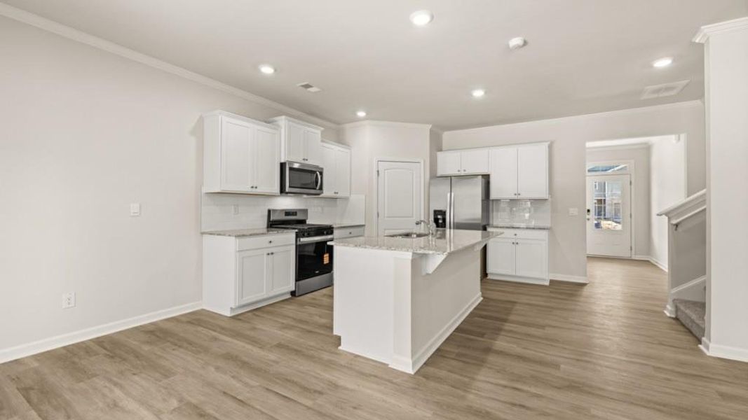 Furnished interior view inside a new home in Fairhaven, Lithia Springs (Image 4).