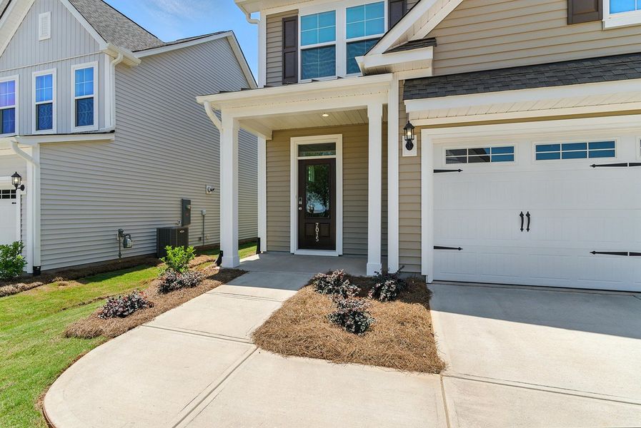 Front exterior of a new home in Landmark Commons, Boiling Springs, SC, highlighting curb appeal (Image 2).
