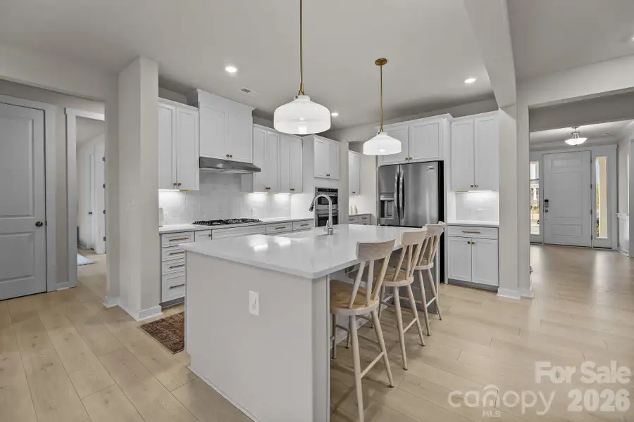 Furnished interior view inside a new home in , Mint Hill (Image 11).