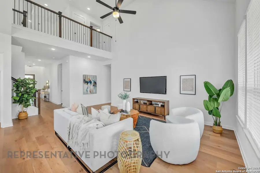 Furnished interior view inside a new home in Davis Ranch: 50ft. lots, San Antonio (Image 10). Furnished interior view inside a new home in Davis Ranch: 50ft. lots, San Antonio (Image 10).