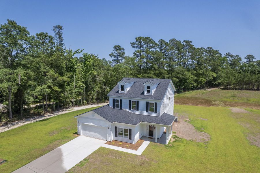 Front exterior of a new home in , Dorchester, SC, highlighting curb appeal (Image 2).