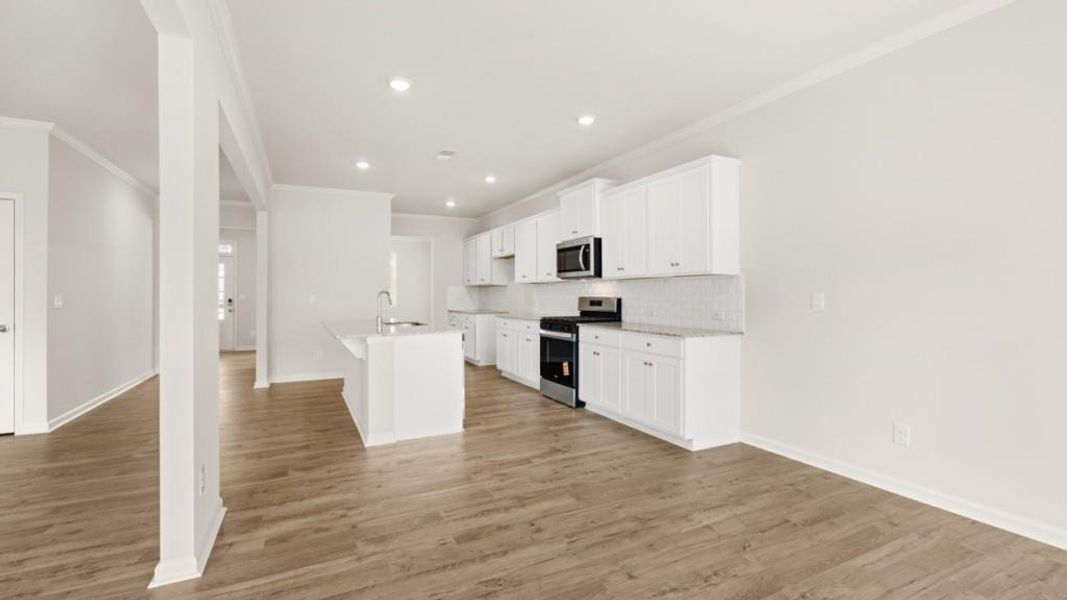 Furnished interior view inside a new home in Thompson Ridge, Dallas (Image 5).
