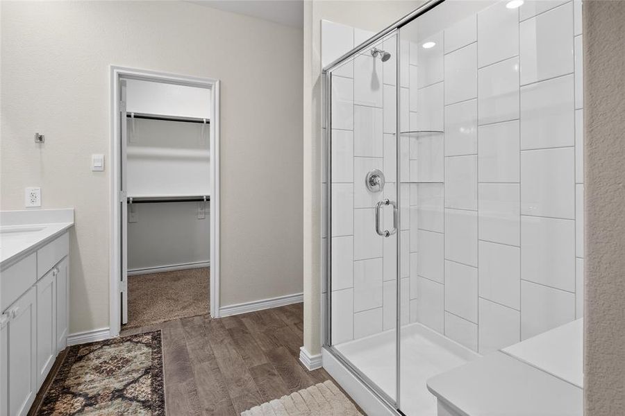 Furnished interior view inside a new home in , Fort Worth (Image 9).