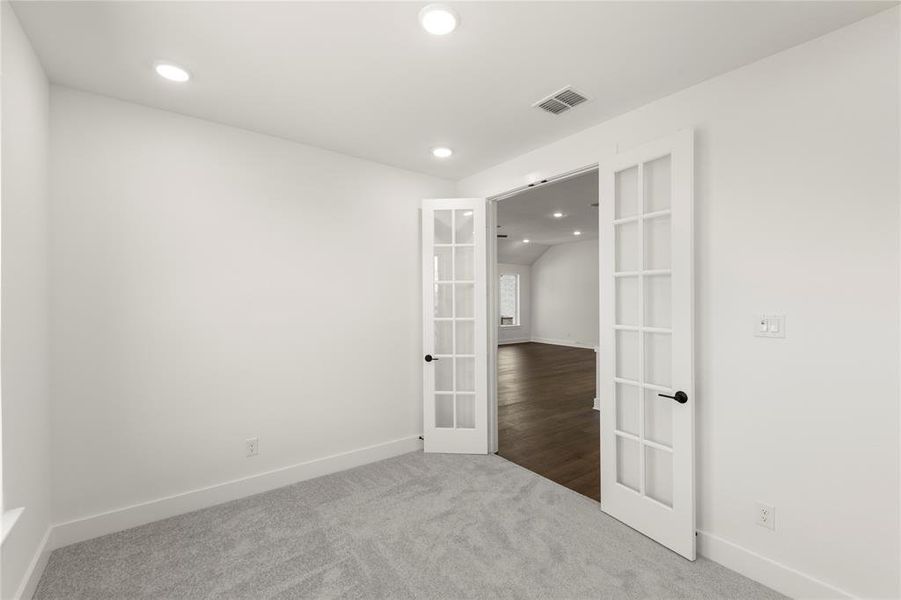 Spacious, unfurnished interior of a new home in Inspiration Collection at Union Park, Little Elm (Image 16).