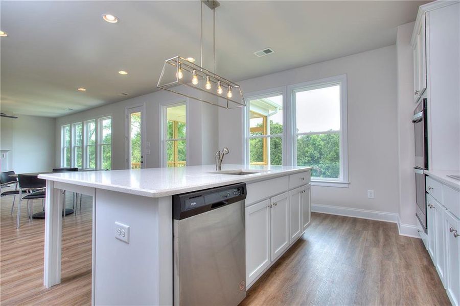 Furnished interior view inside a new home in , Homer (Image 4).